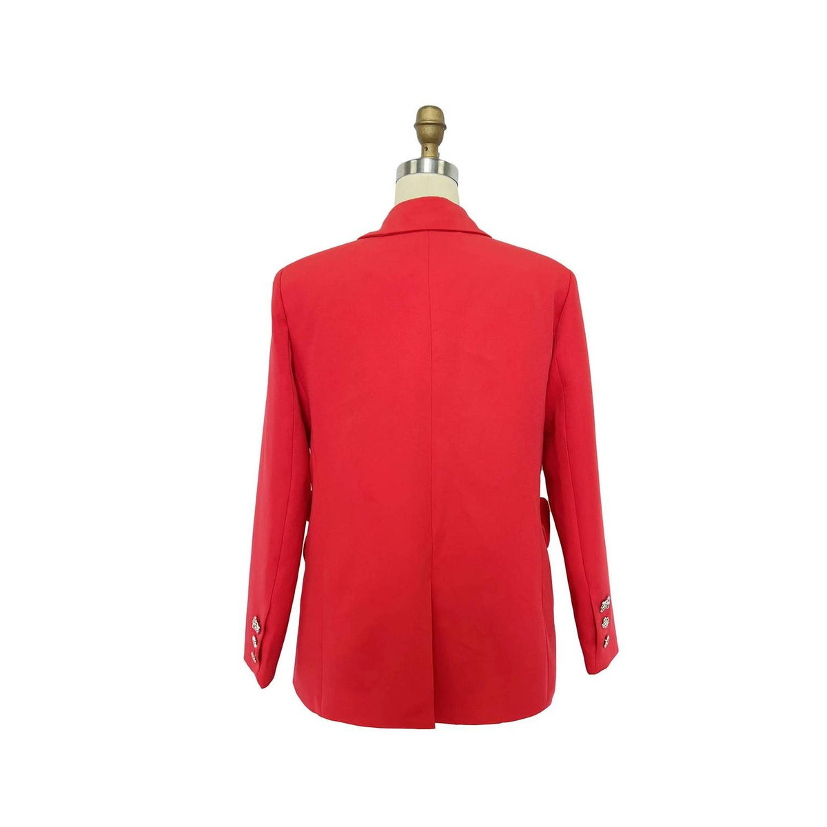 Women's Ruffled Embellishment Blazer