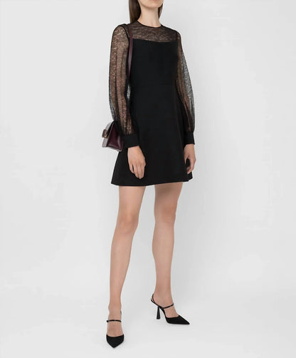Valentino - Lace Insert Dress - Rack Hunt