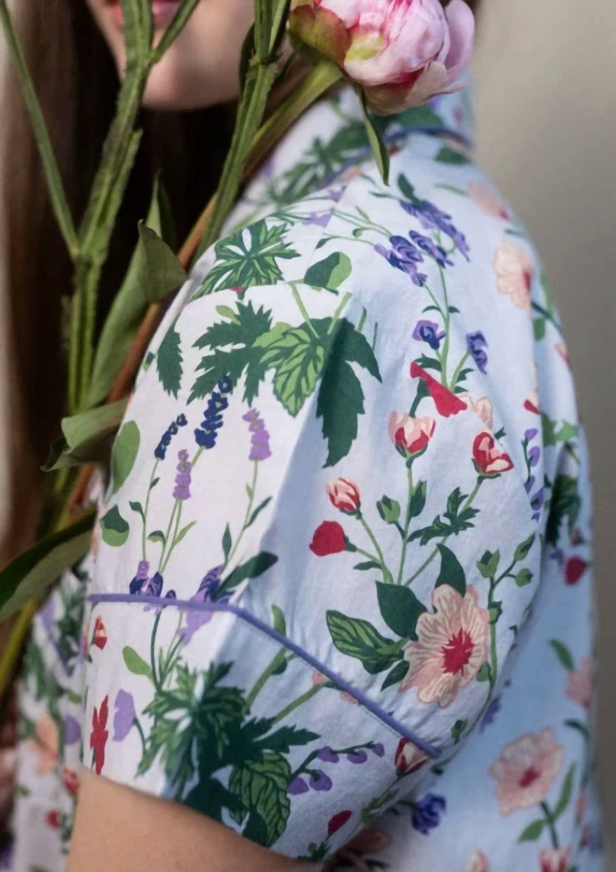Garden Groove Short Pajama Set
