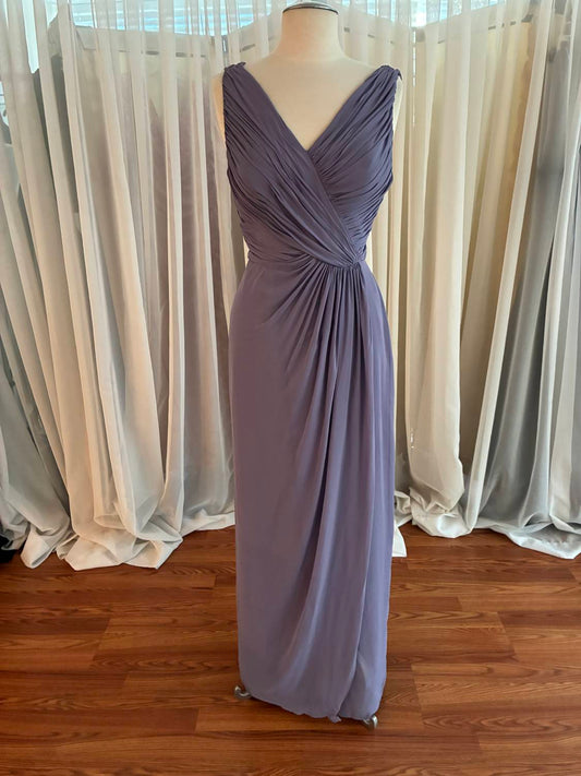 Full Length Sleeveless V-Neck Dress