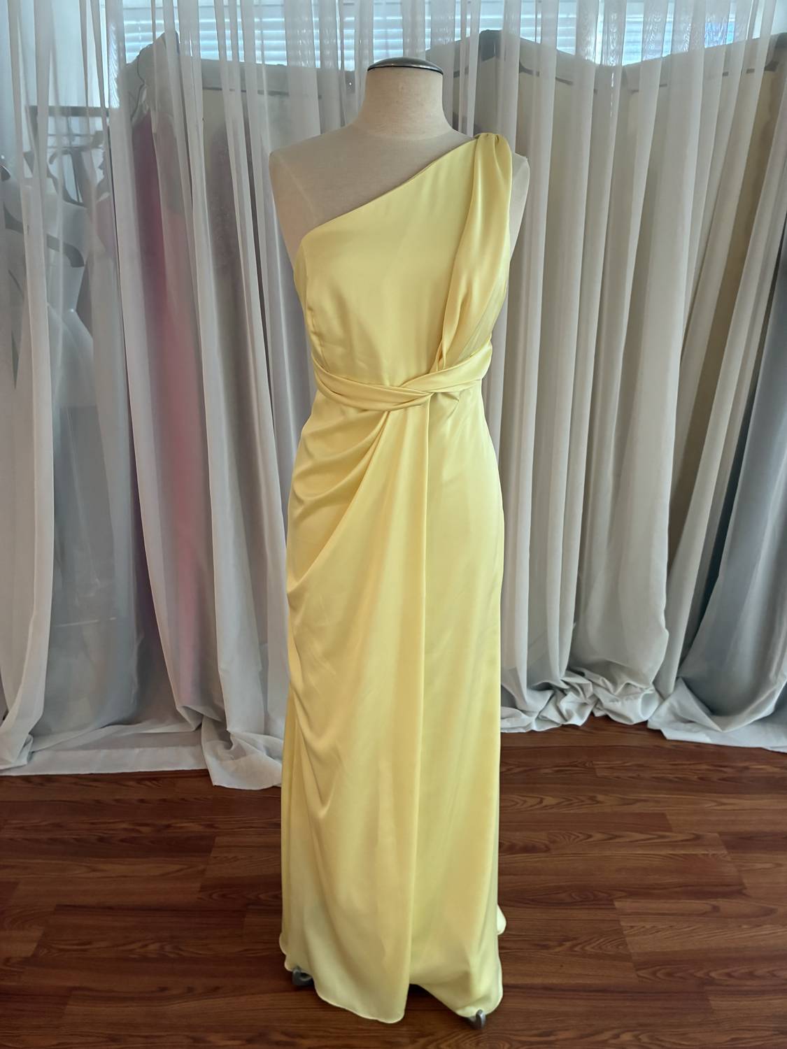 Women's Stretch Lining One Shoulder Dress