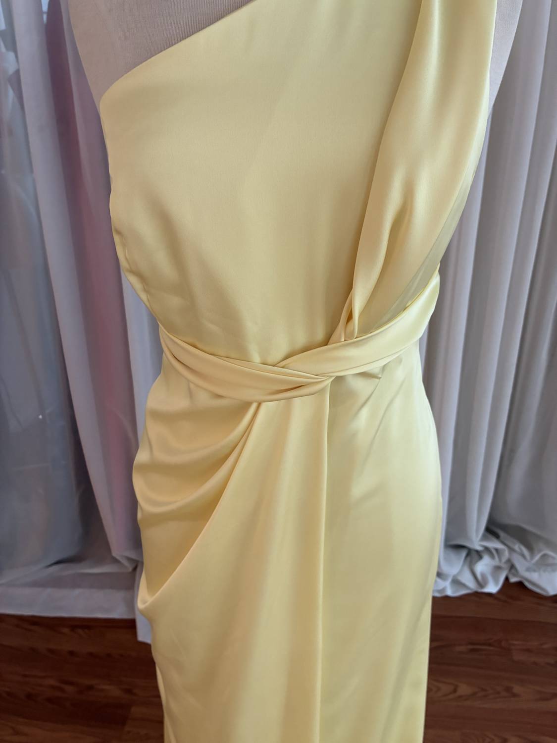 Women's Stretch Lining One Shoulder Dress