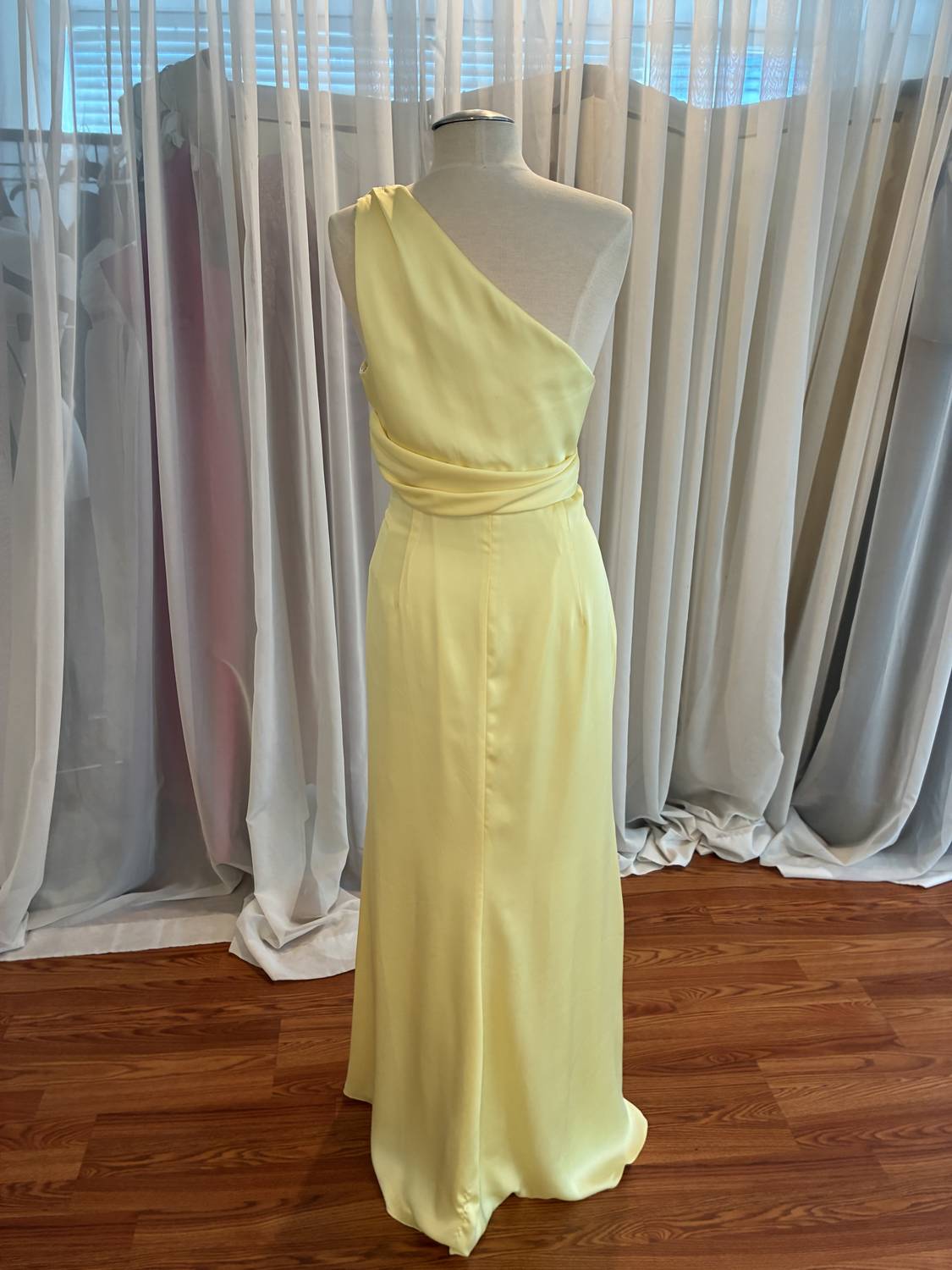 Women's Stretch Lining One Shoulder Dress