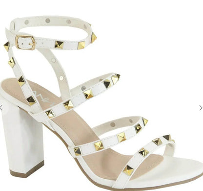 G Stylez - Women's Summer Studded Heel - Rack Hunt