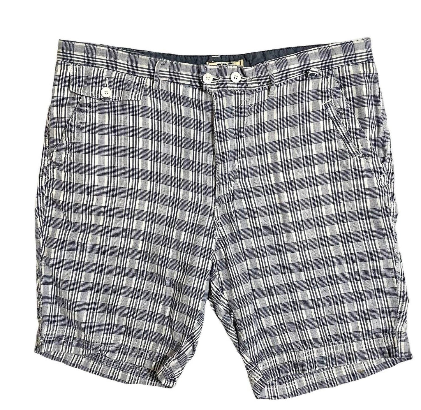 Cockpit USA - Men's Cotton Checkered Print Shorts - Rack Hunt -