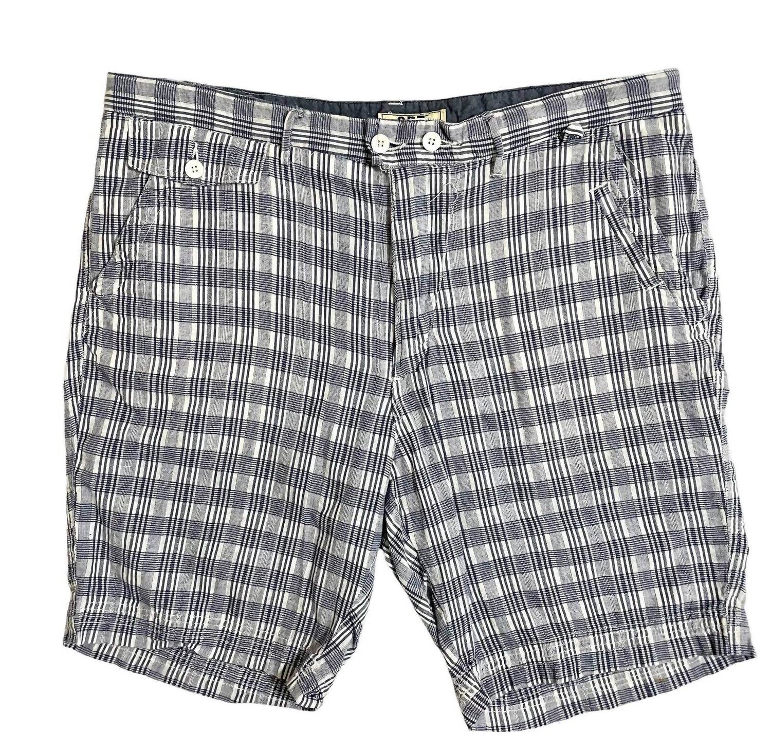Cockpit USA - Men's Cotton Checkered Print Shorts - Rack Hunt -