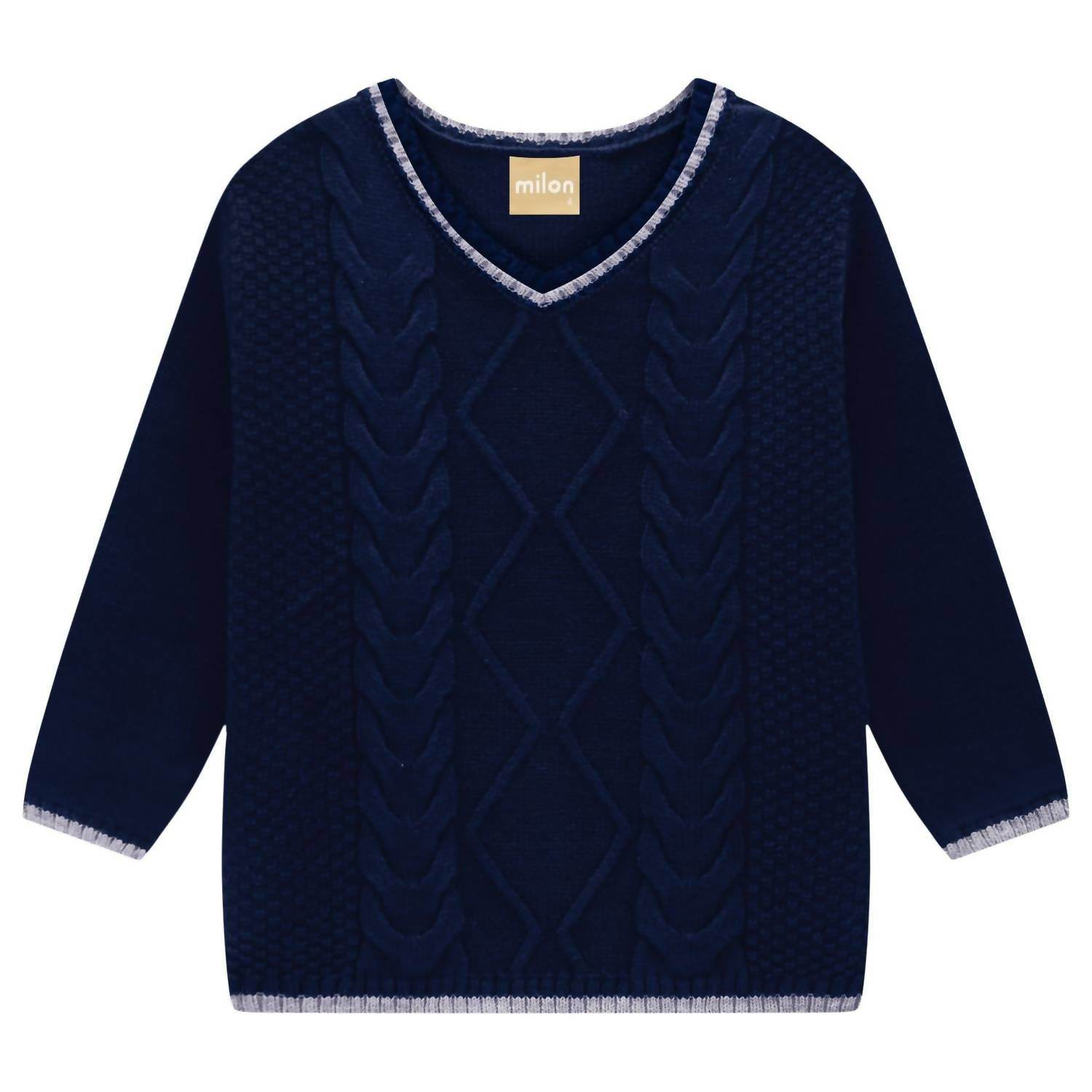 Milon - Boy's V-neck Sweater - Rack Hunt -