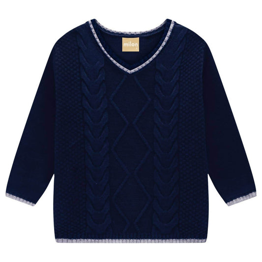 Milon - Boy's V-neck Sweater - Rack Hunt -