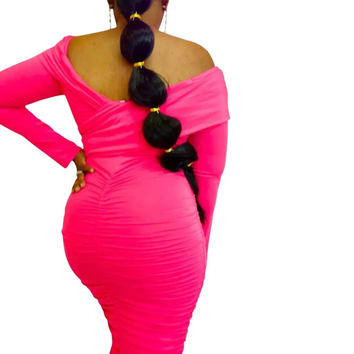 GIBIU - Off Shoulder Band Dress - Plus - Rack Hunt