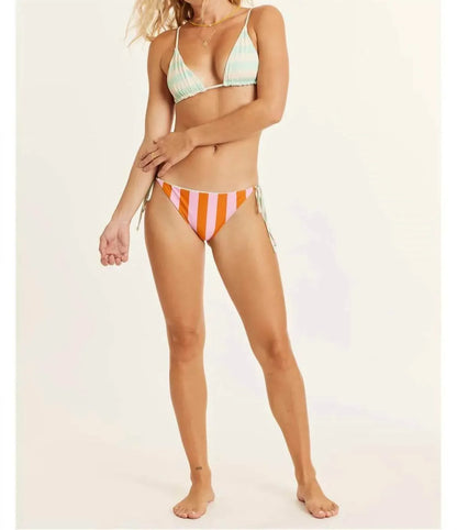 Sisstrevolution - Chasing Tides Reversible Tie-side Bikini Bottom - Rack Hunt