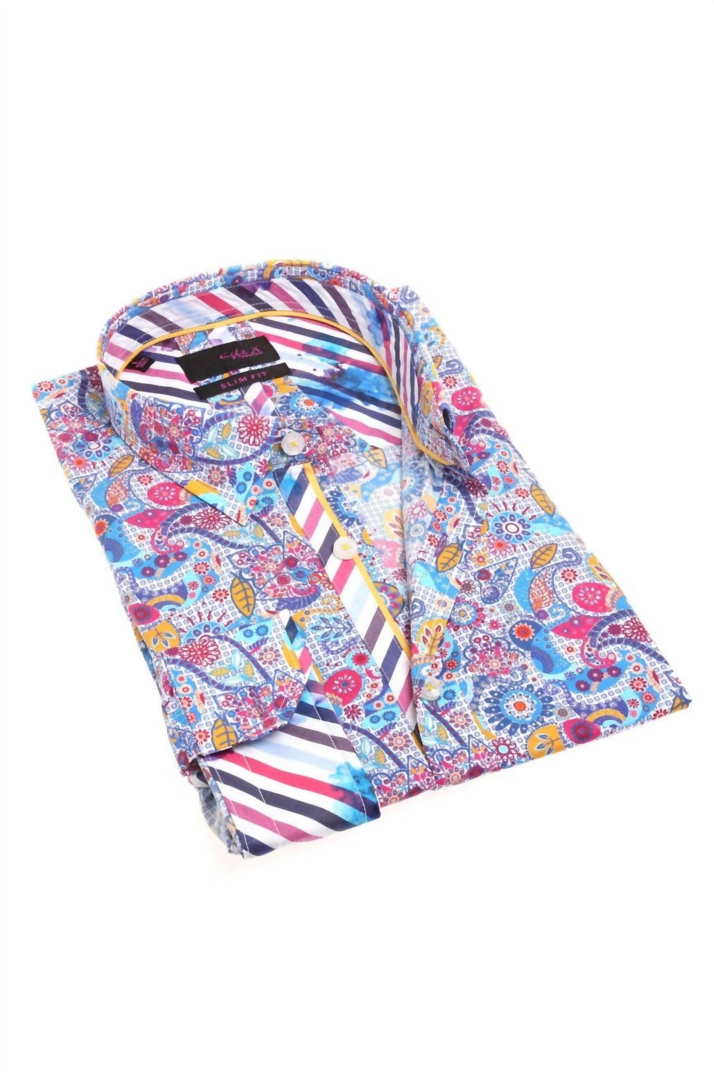 Button Down Print Shirt