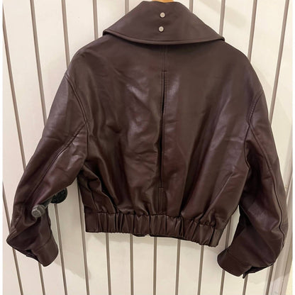 Women's Vegan Leather Jacket