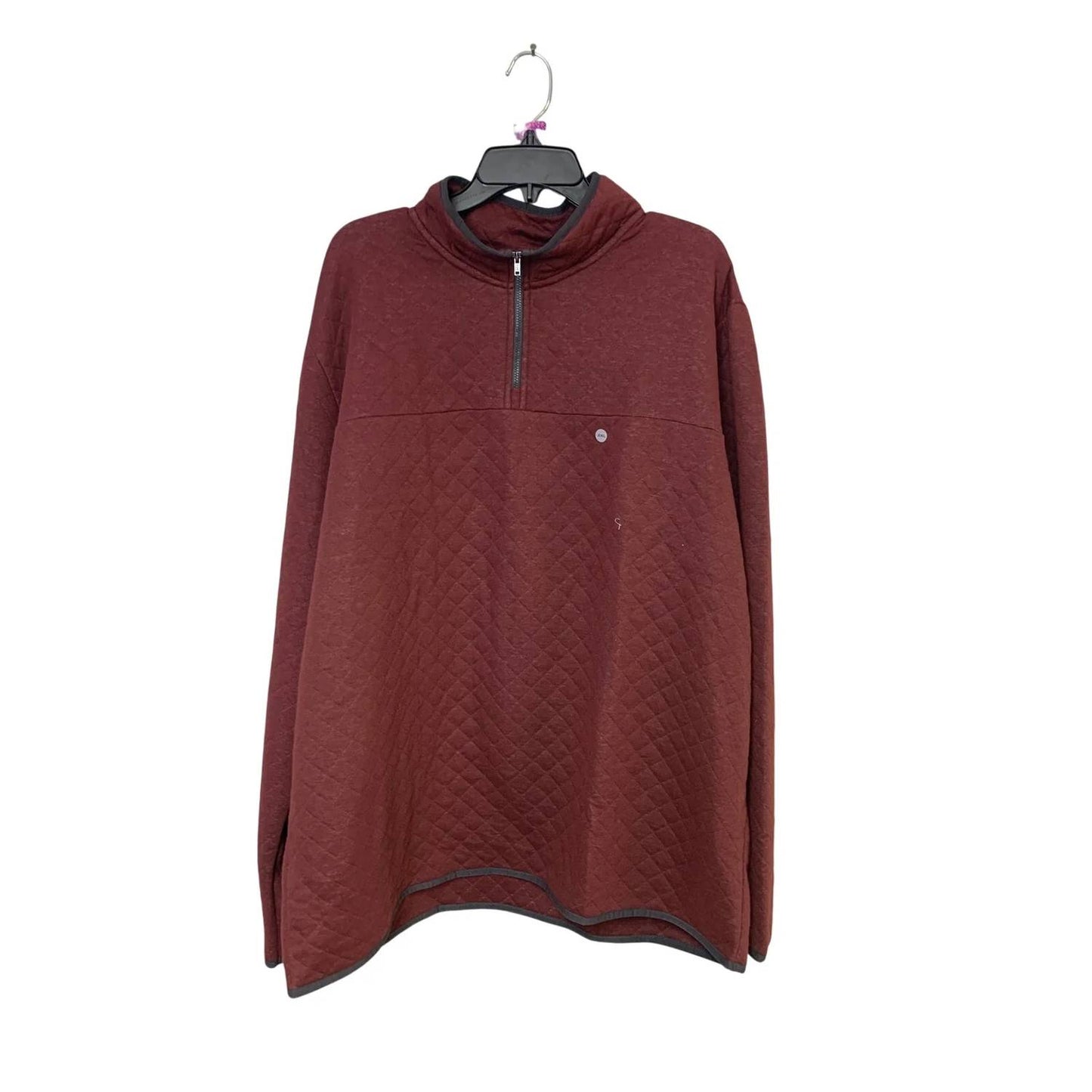Women's Quarter Zip Quilted Warm Jacket - Plus