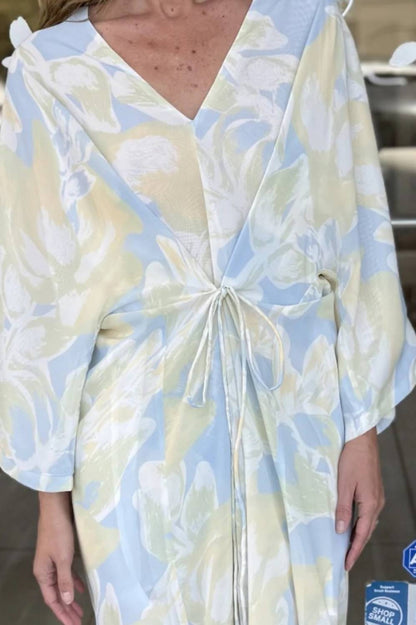 Chiffon Wrap Dress