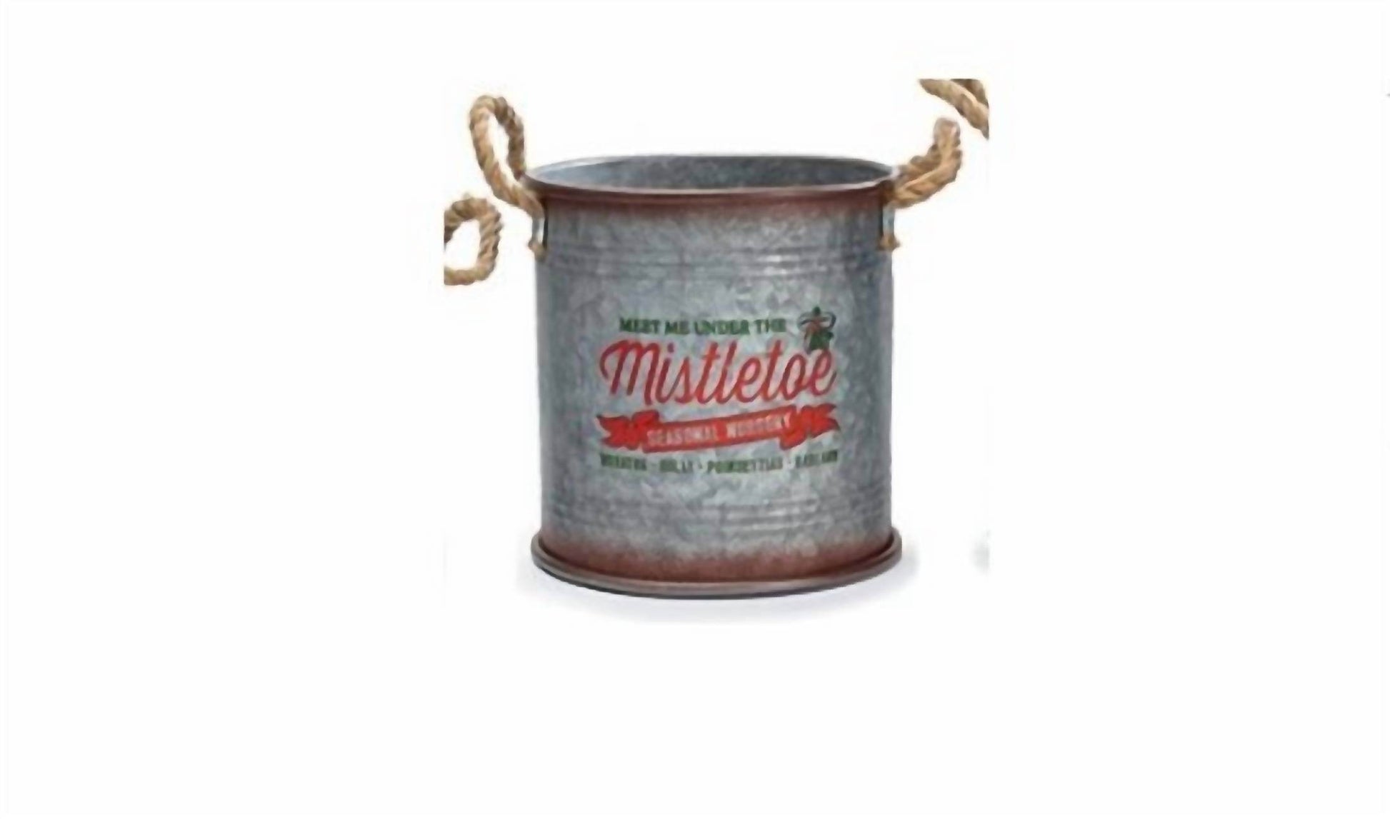 Burton + Burton - Nested Galvanized Christmas Planter - Rack Hunt -