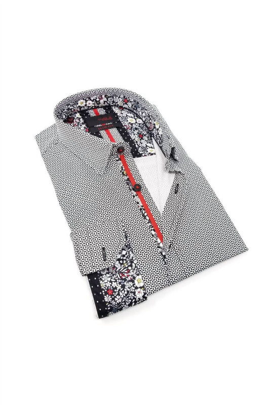 Design Button Down Shirt With Trim