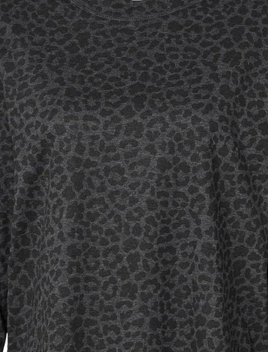 Women's Spotted Leopard Tee Top