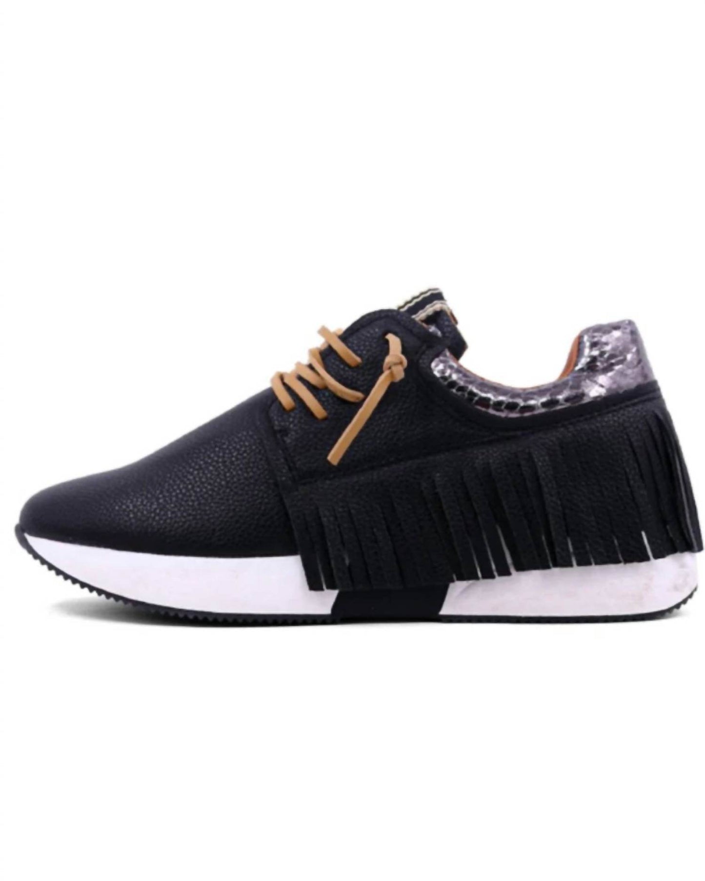 Cowgirl Vogue - Women's Fringe Sneaker - Rack Hunt -