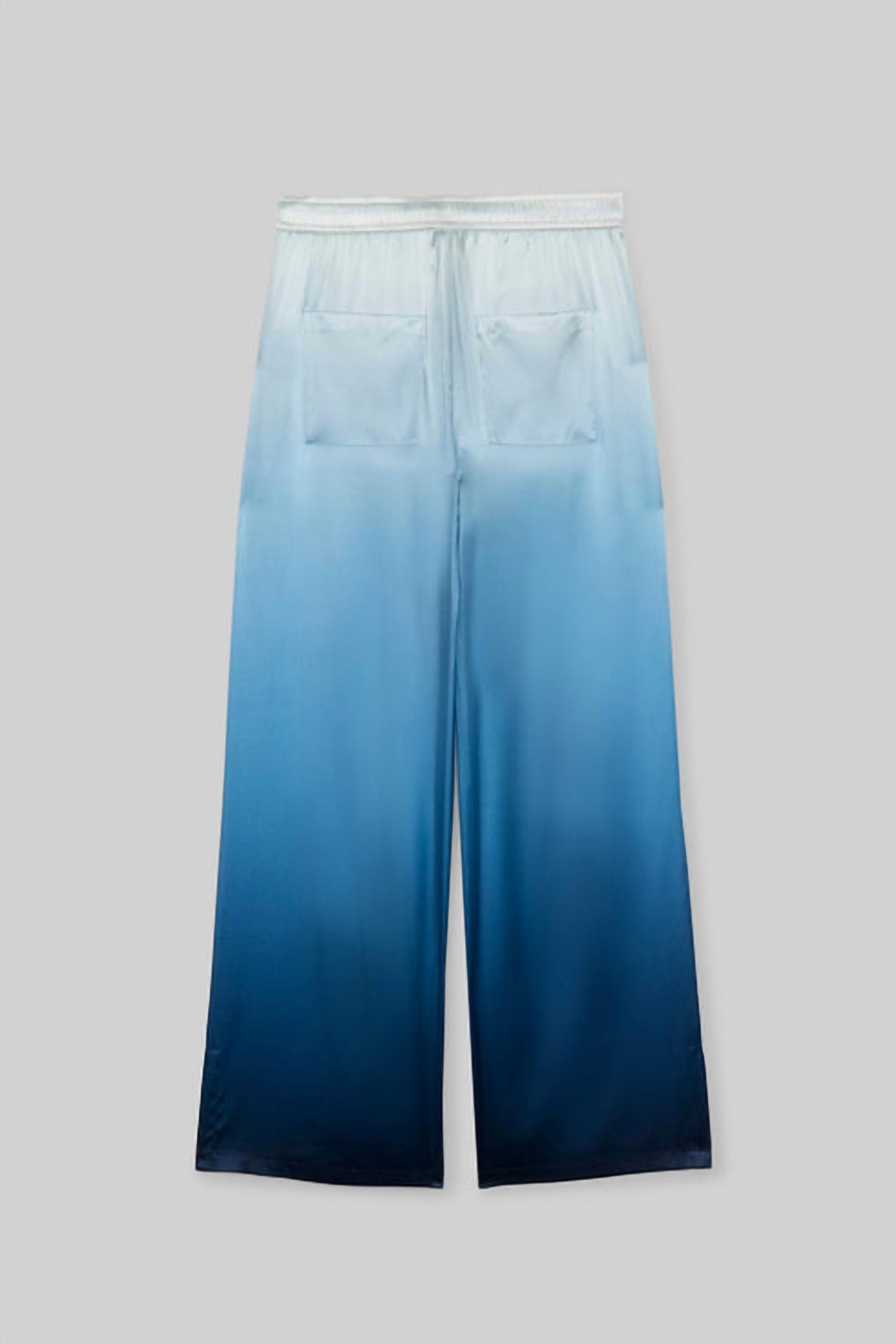 Baimy Wide Leg Silk Pants