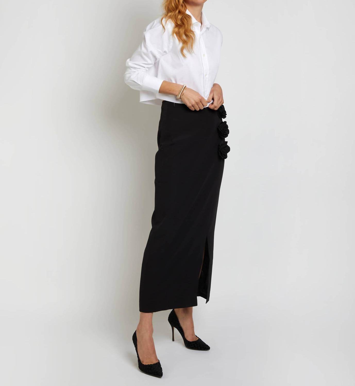 Joyce met Rachie - La Rosette Skirt - Rack Hunt -