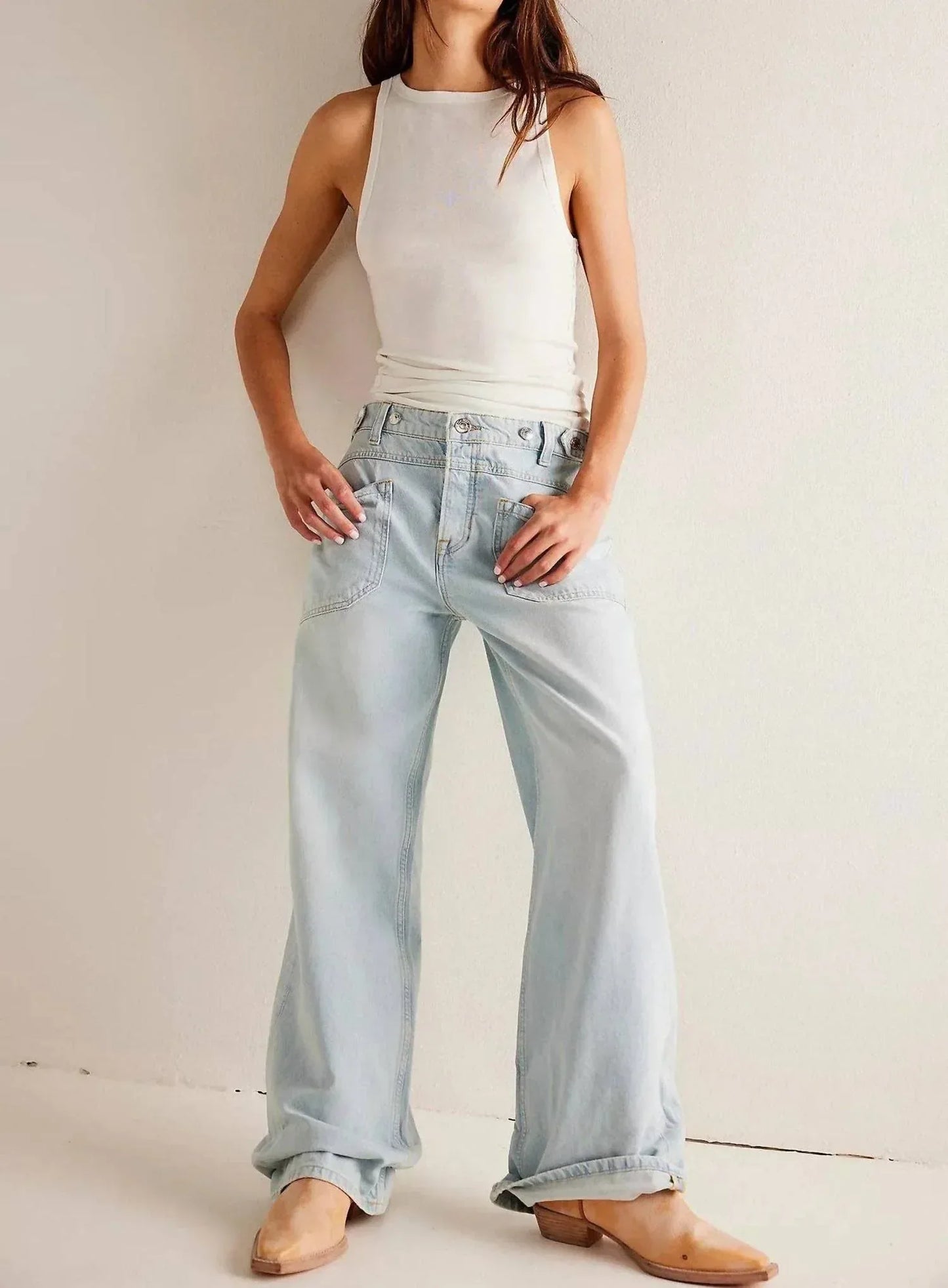 Dipped Shop - Women’s Washed Street Straight Leg Jeans - Rack Hunt