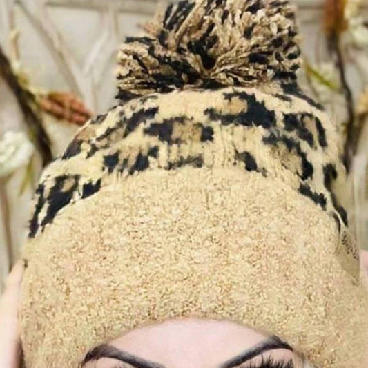 Women's Pom Pom Beanie Hat