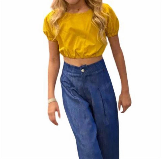 Girl's Crop Top