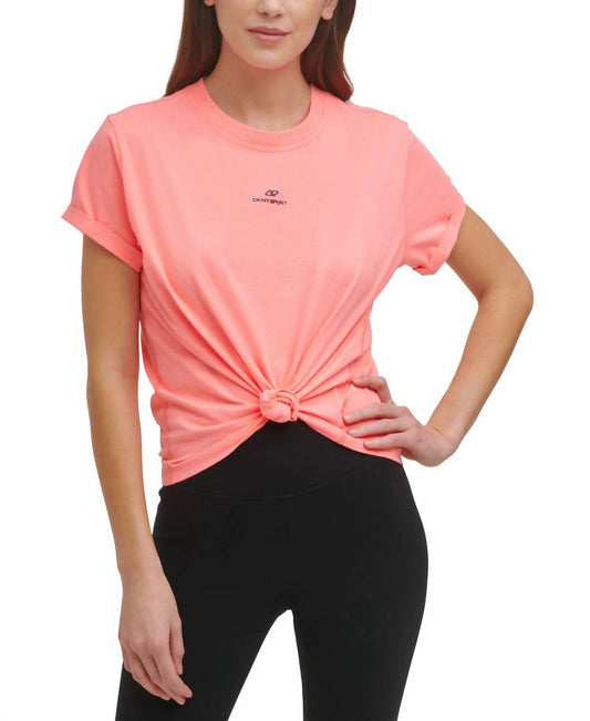 Activewear Sport Cotton Logo T-Shirt