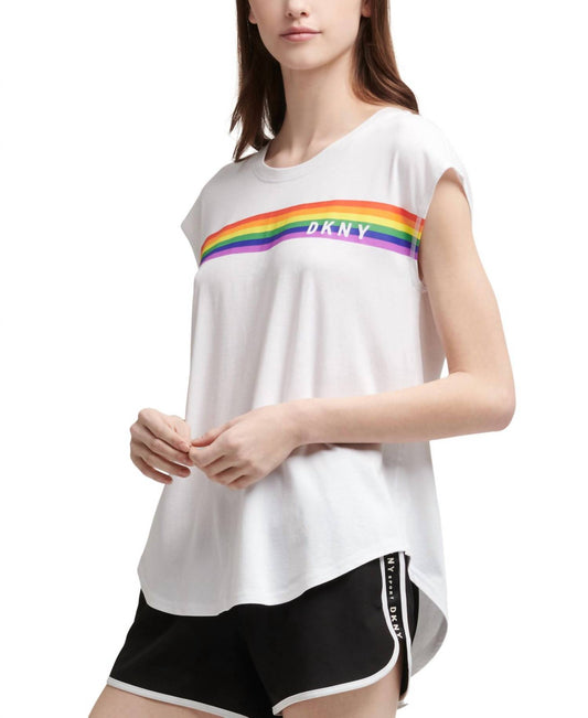 Activewear Sport Rainbow Logo T-Shirt