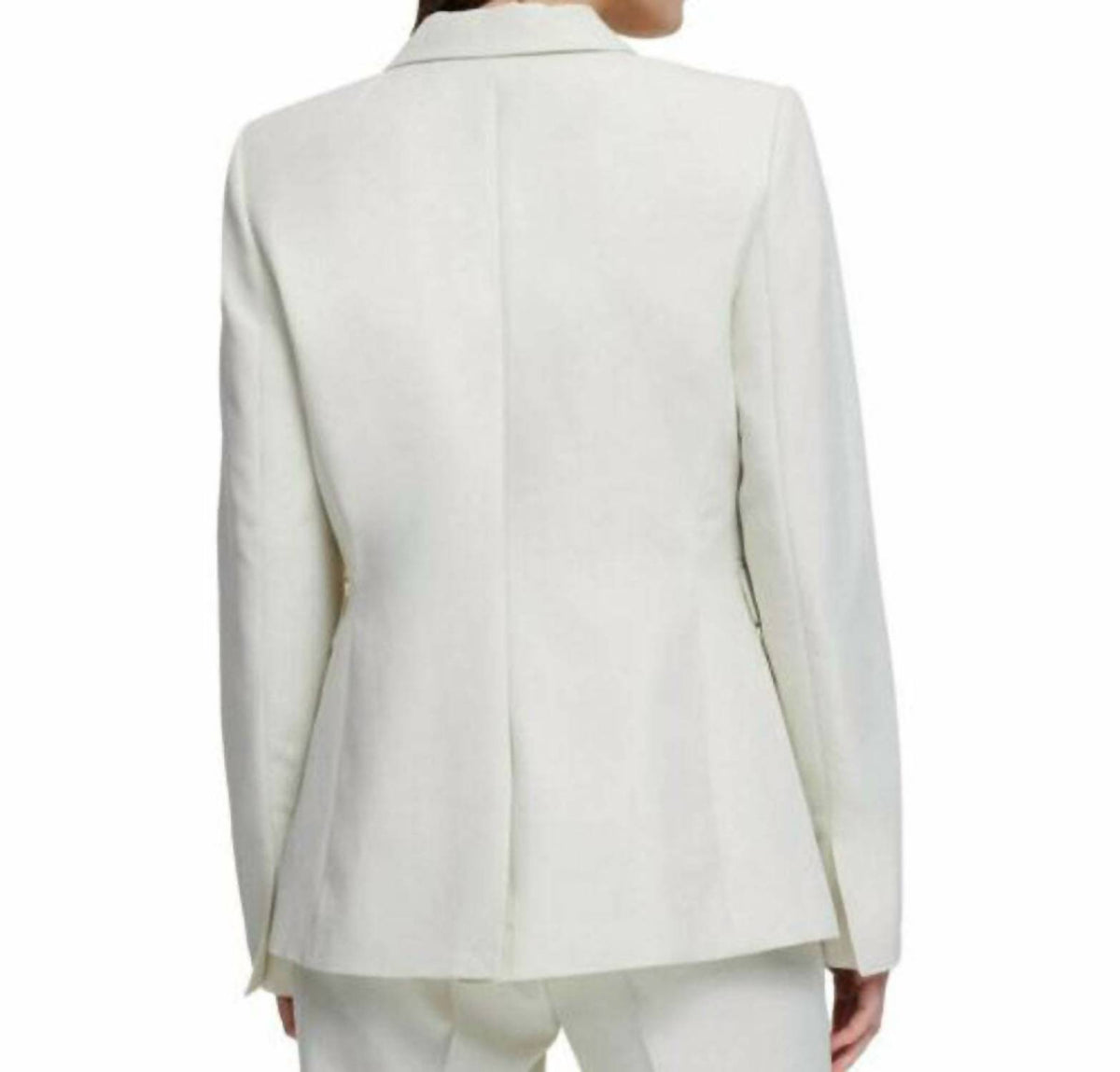 Button Seam Front Blazer