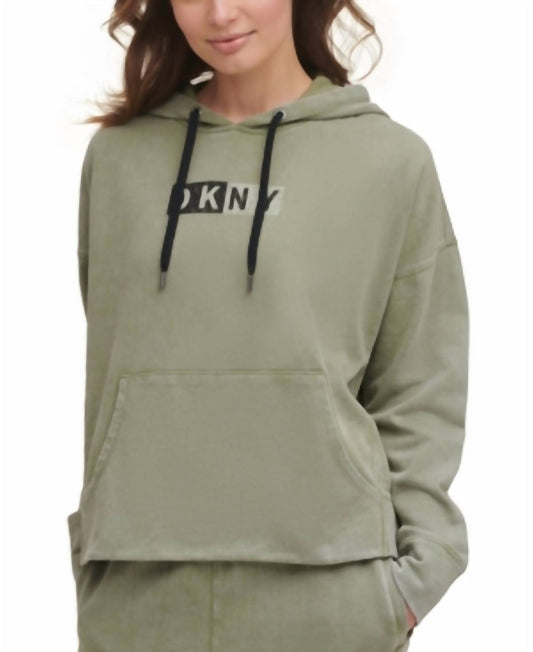 Sport Cotton Logo Graphic Hoodie