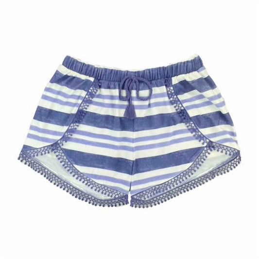 Girls Waistband Drawstring Shorts