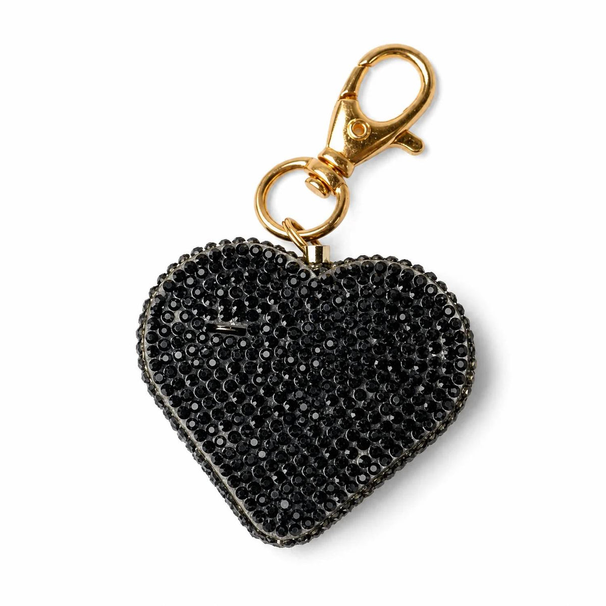 Rhinestone Heart Personal Safety Alarm