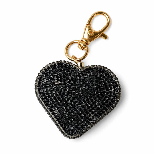 Rhinestone Heart Personal Safety Alarm