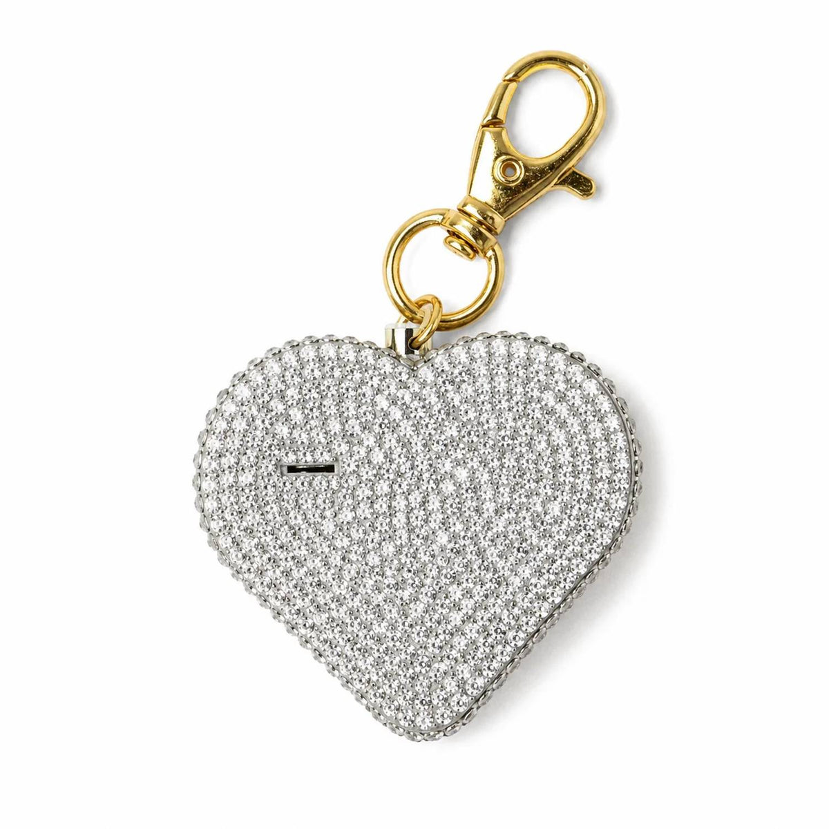 Rhinestone Heart Personal Safety Alarm