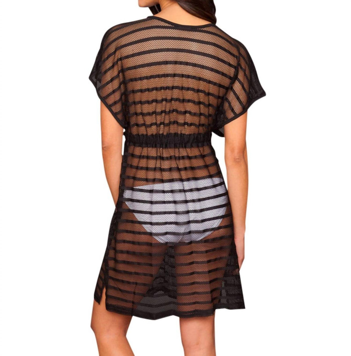 Striped Tunic Cover Up