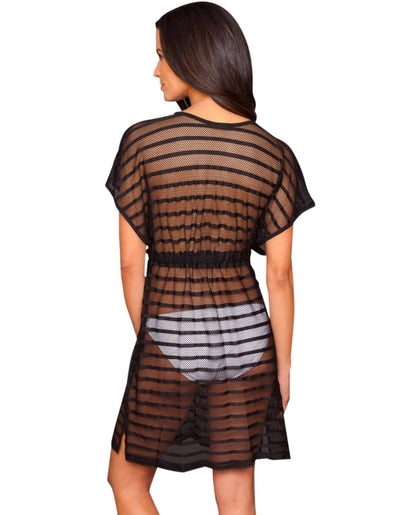 Striped Tunic Cover Up
