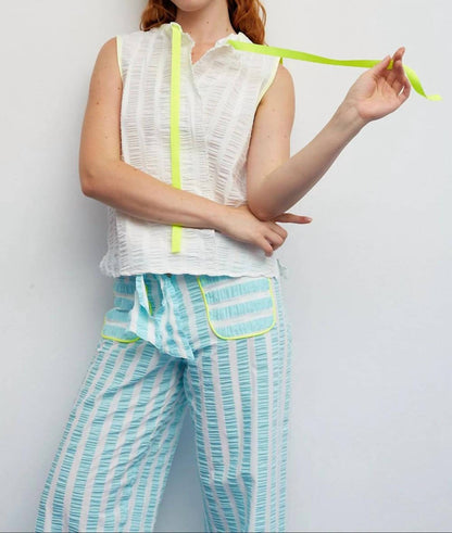 Mint Sleeveless Top