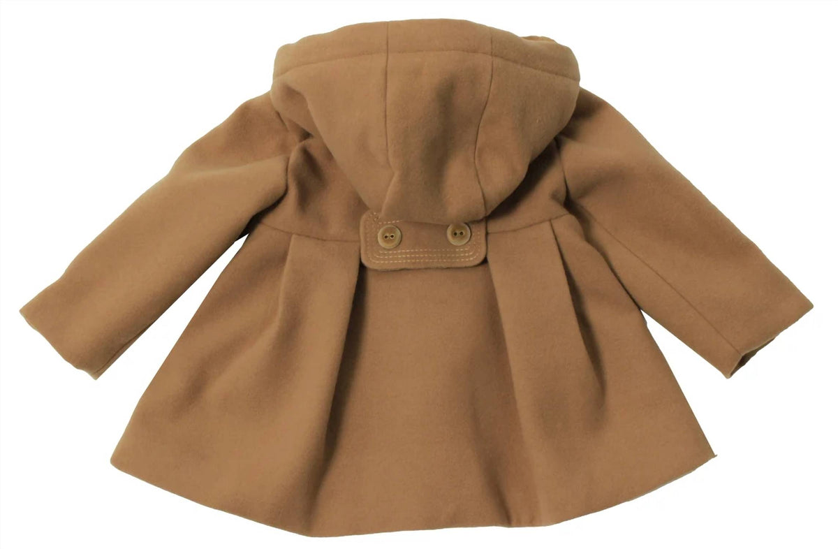 Baby Girls Hooded Lined Coat