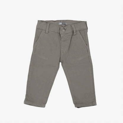 Boy's Pockets And Back Embroidery Pants