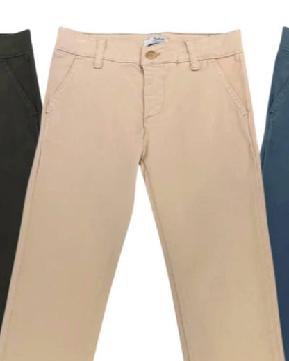 Boys Straight-leg Chino Pants