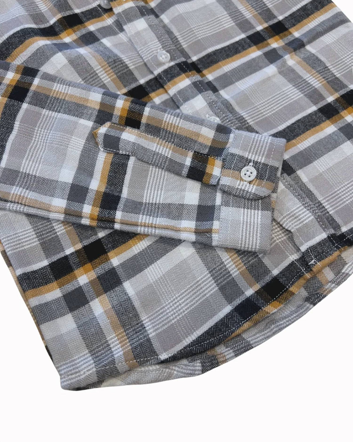 Boys Two-Piece Plaid Button-down Shirt With Pants