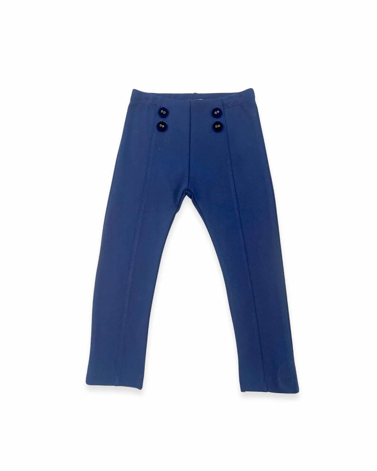 Girls Paris Pants With Velvet Buttons