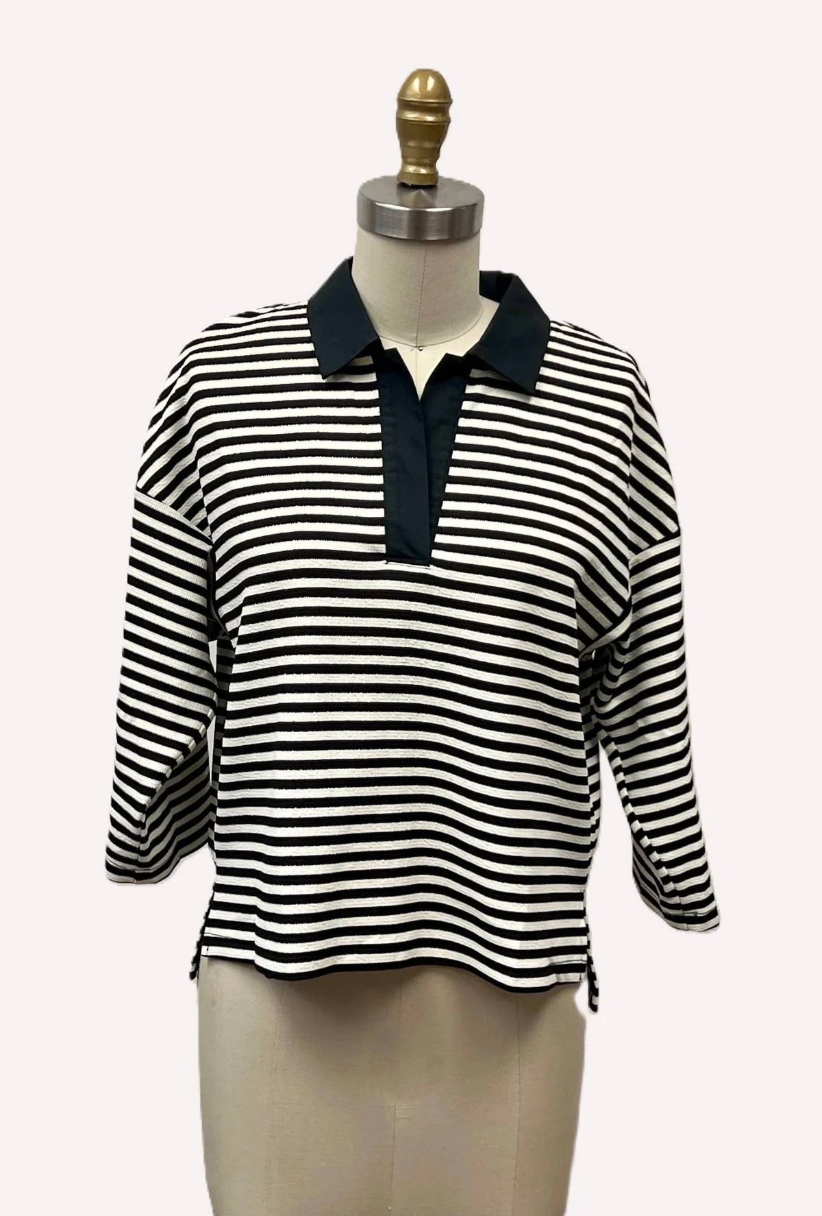 Safron Three Quarter Sleeve Top