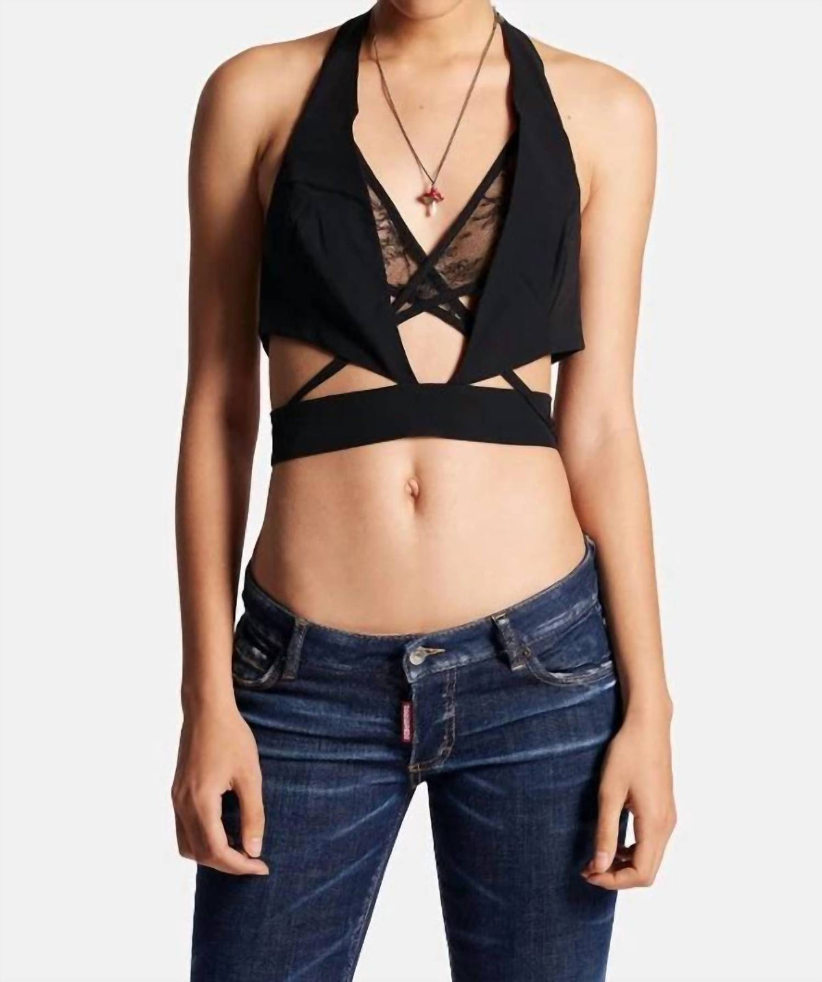 Wrap-around Halter Top