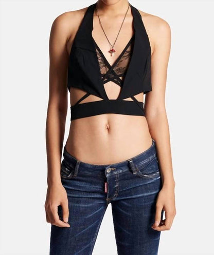 Wrap-around Halter Top