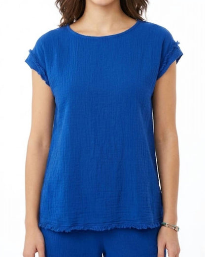 Chispita Fringe Hem Top