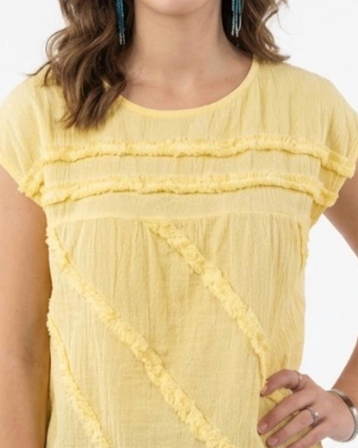 Mora Fringe Top