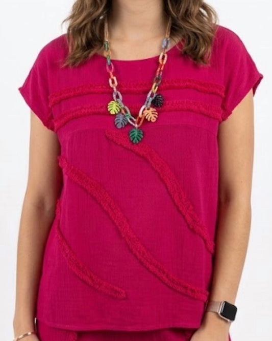 Mora Fringe Top