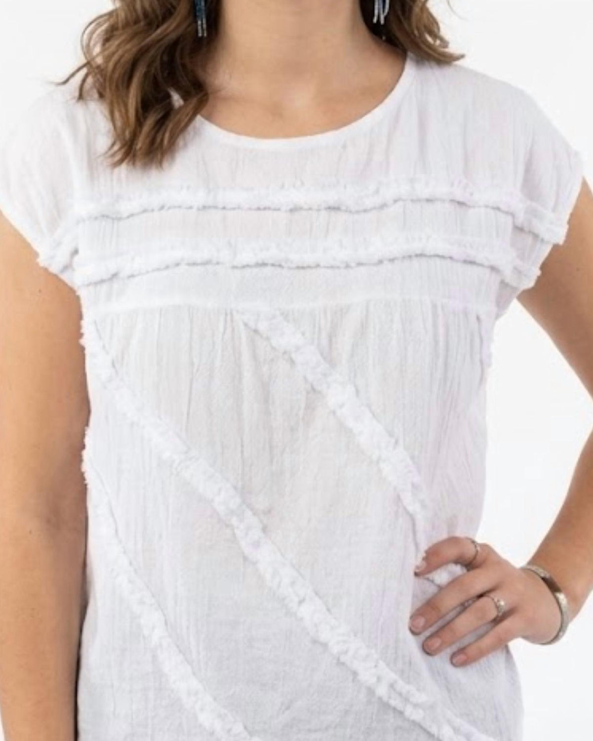 Mora Fringe Top